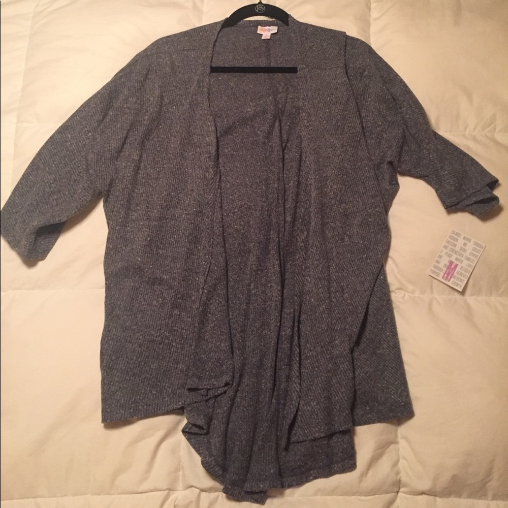 Lularoe - Heathered Gray Lindsay - Medium