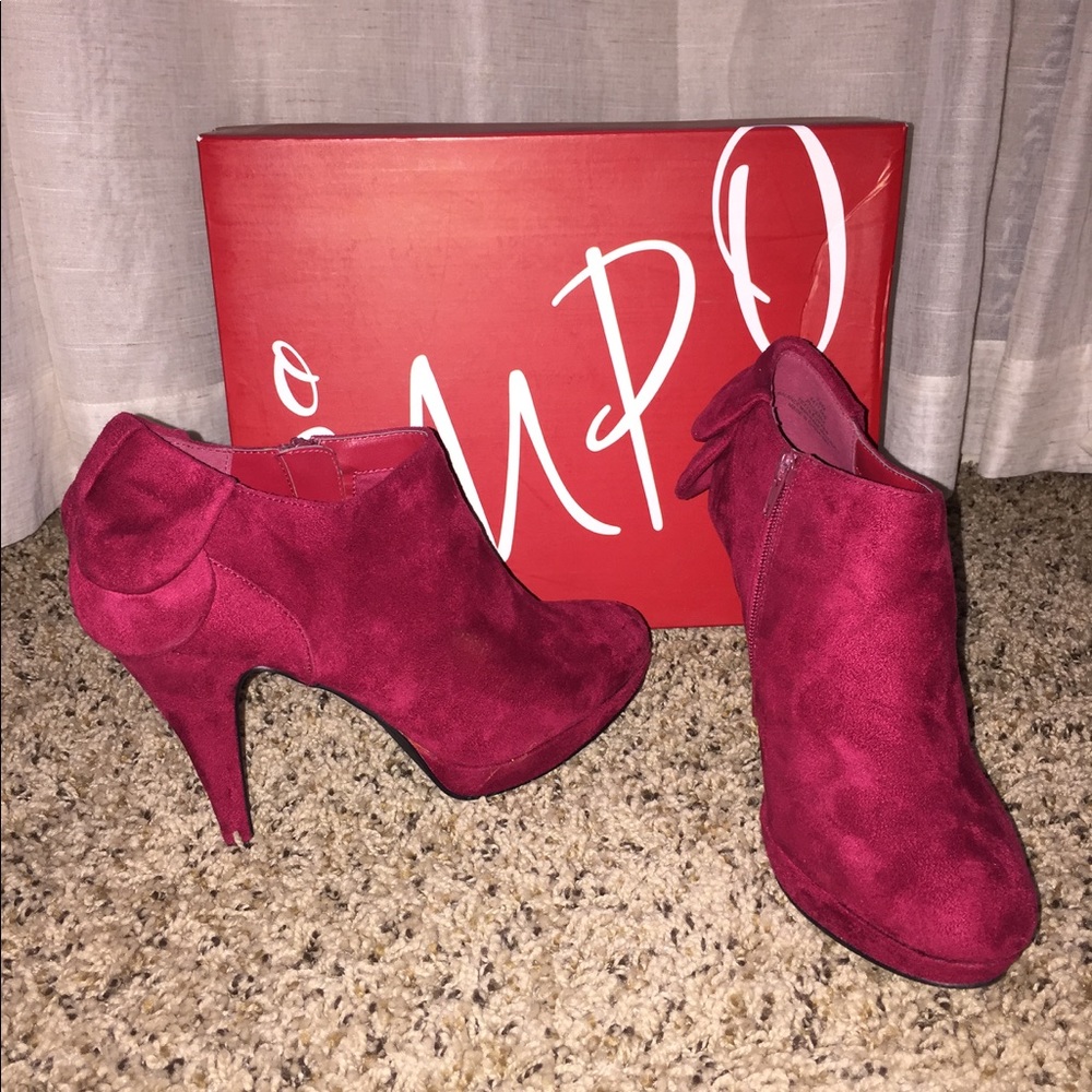 Red Velvet Booties