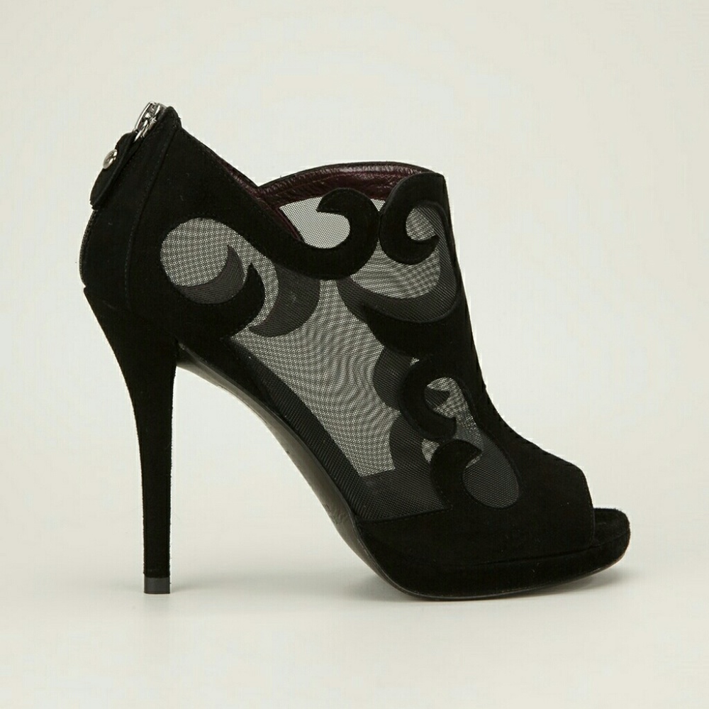Stuart Weitzman mesh heel