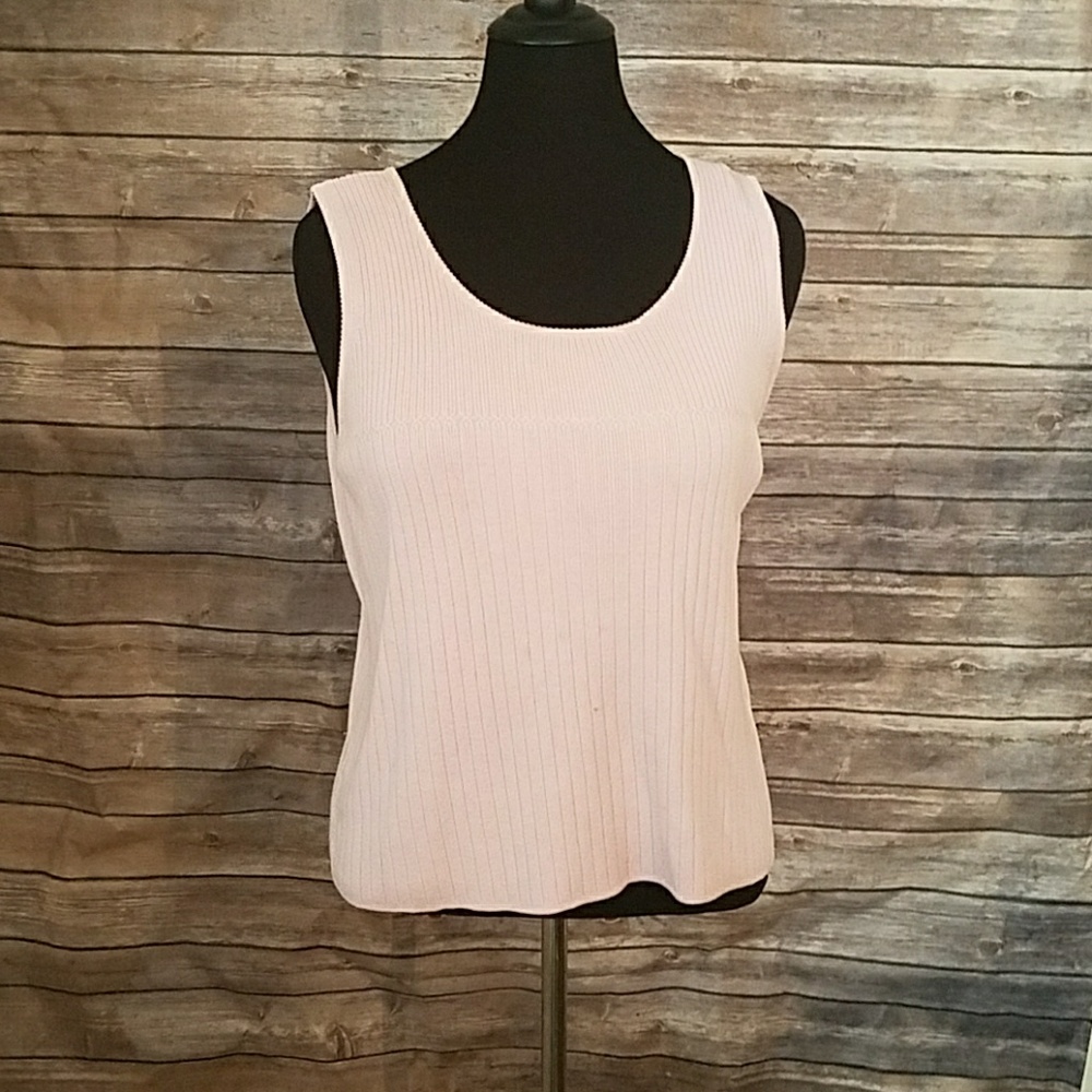 Van Heusen Pink Sleeveless Tank Top