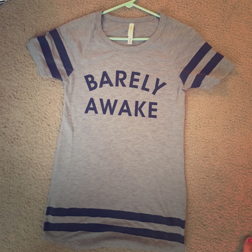 Barely Awake Long T shirt