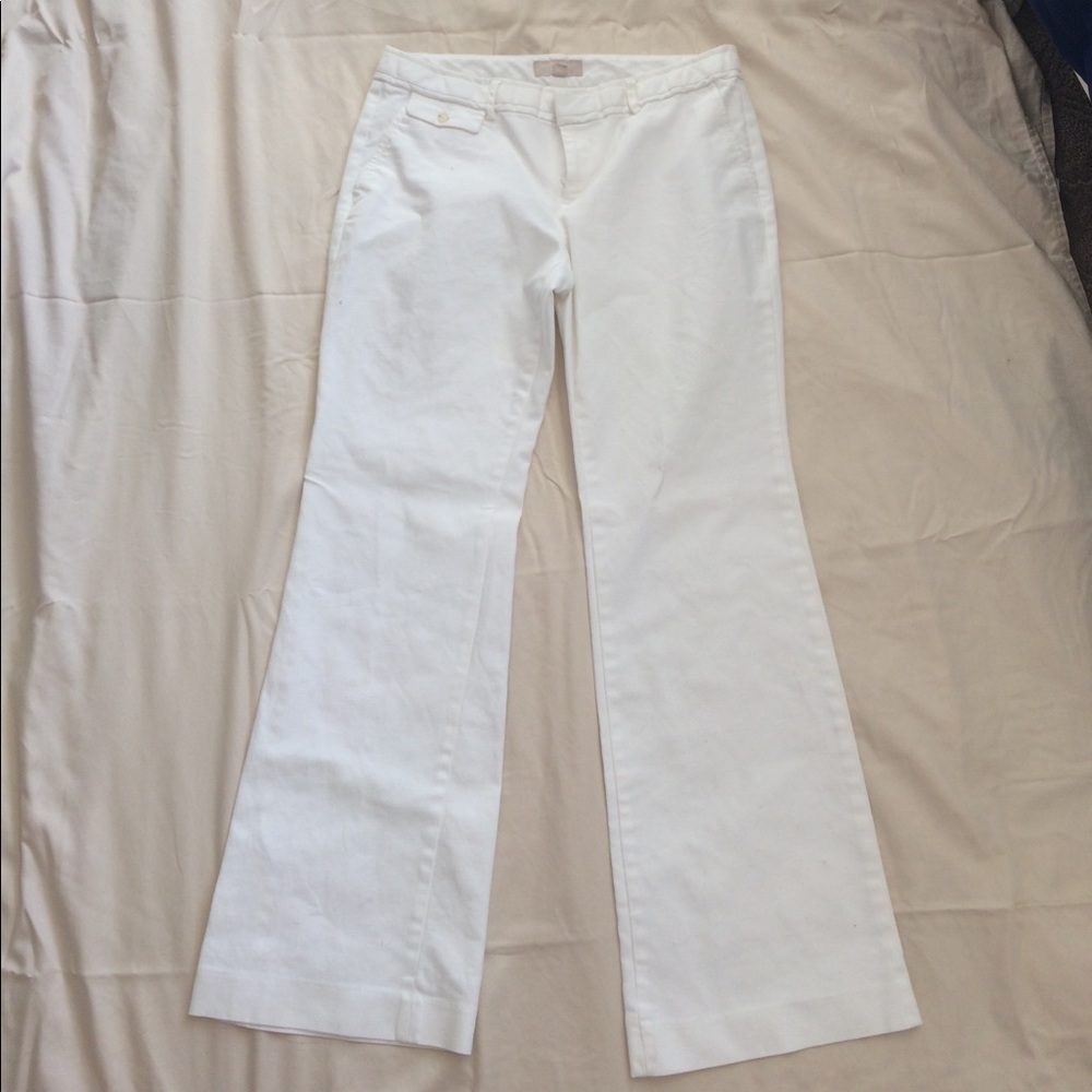 White stretchy jeans