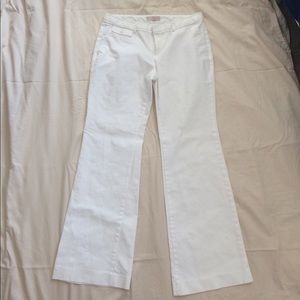 White stretchy jeans