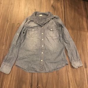 JCrew Factory Chambray Shirt