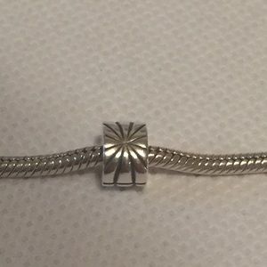 2 Authentic Pandora Sunburst Clips