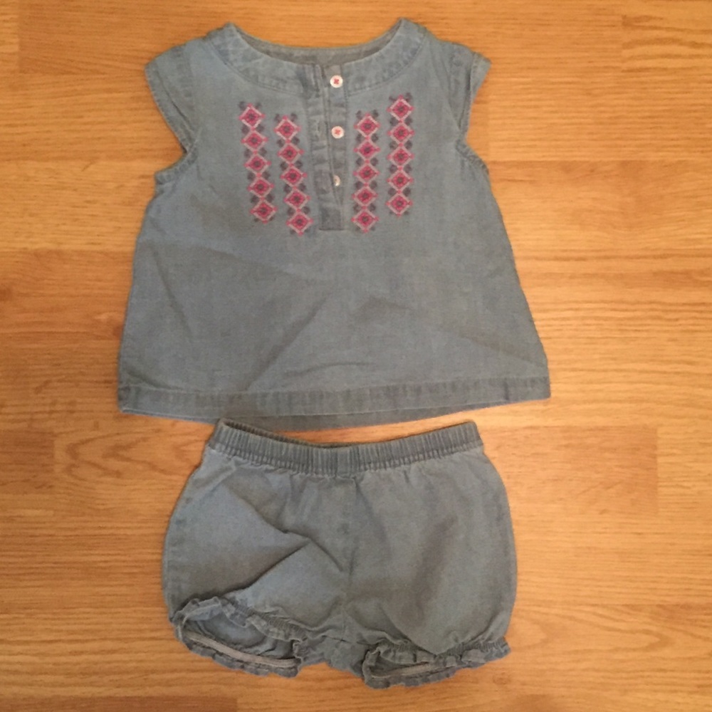 Denim outfit