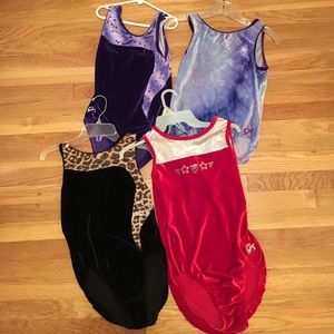 velvet gk gymnastics leotards assortment