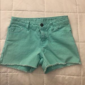Girl's Cherokee teal shorts