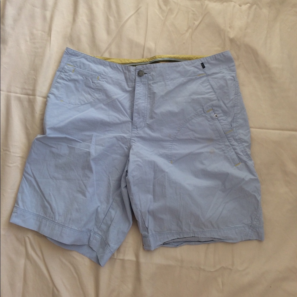 Blue rei shorts