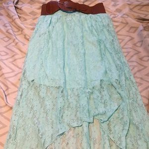 🎈Hi low Lace Skirt🎈