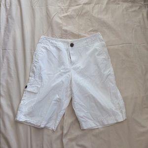 White shorts