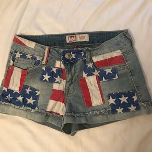 American Flag Shorts
