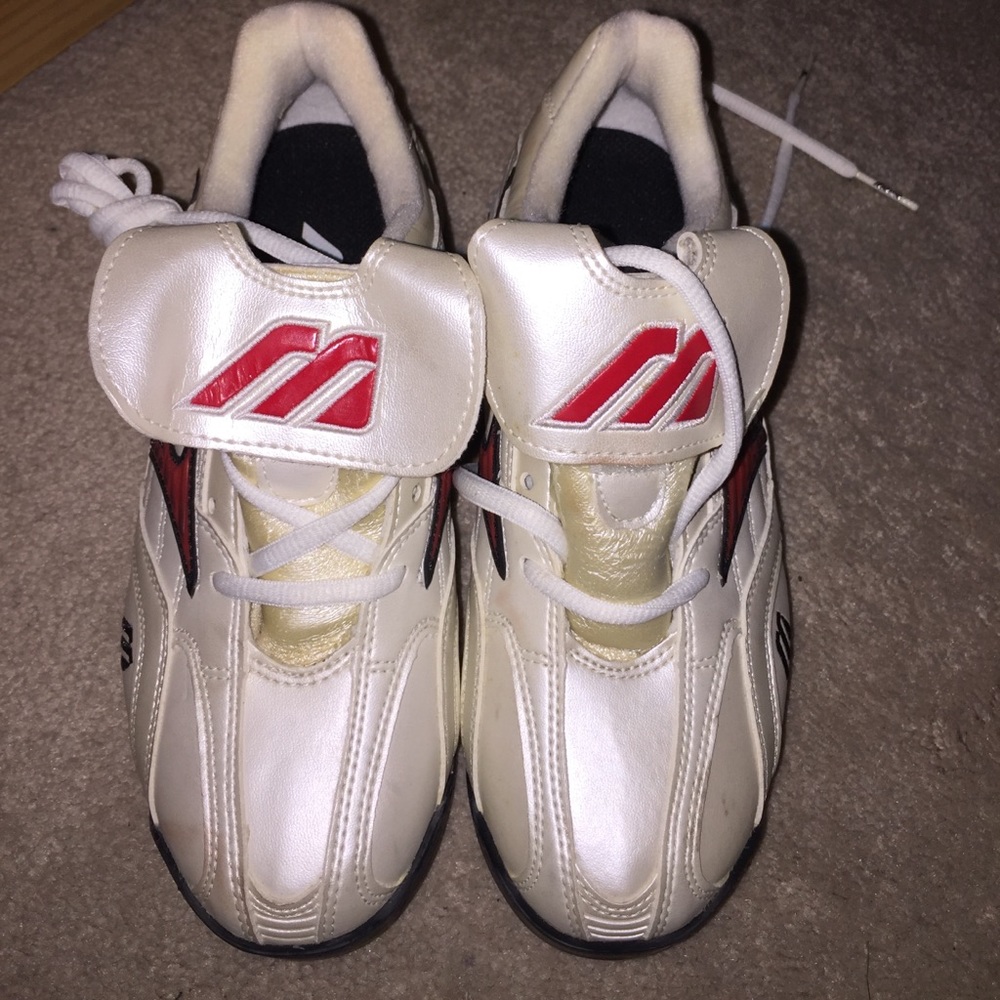 Vintage pearl mizuno golf cleats