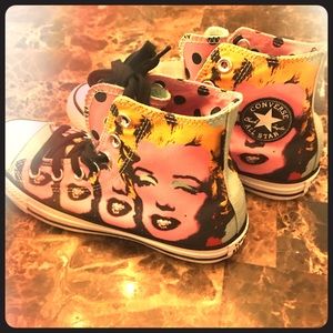 💋Converse Marylin Monroe & Andy Warhol RARE 💋