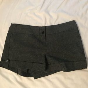 Gray Trouser Shorts