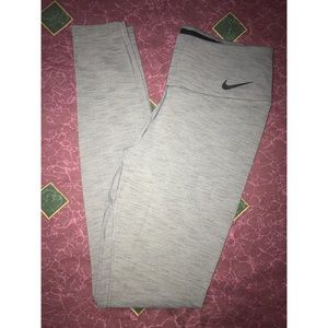 Grey Nike Workout Pants