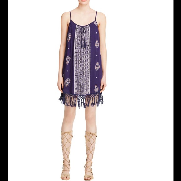 Band of Gypsies Dresses & Skirts - NWT Band Of Gypsies Fringe Dress Sz S