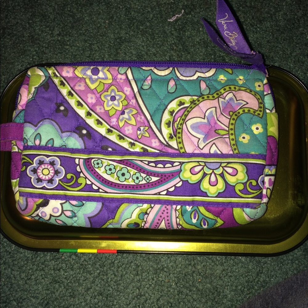 Vera Bradley Pencil/Makeup Bag