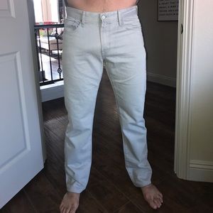 AG MENS DENIM JEANS GREY