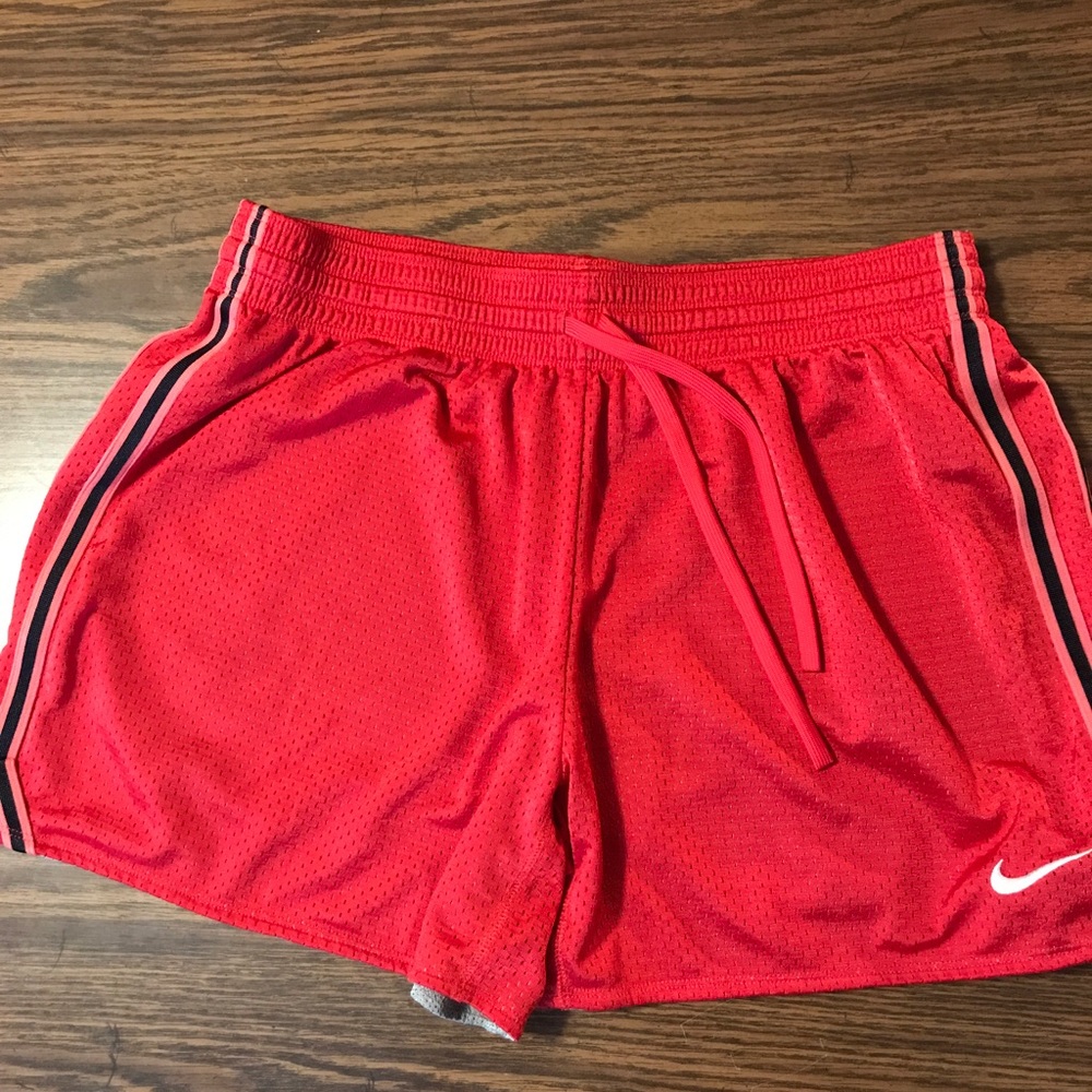 Nike athletic shorts.