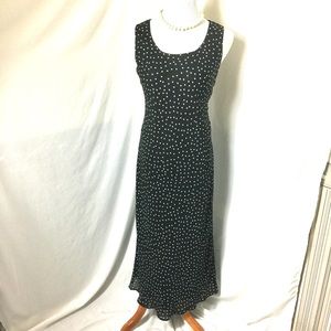 80s Polka Dot Long Dress SZ 6