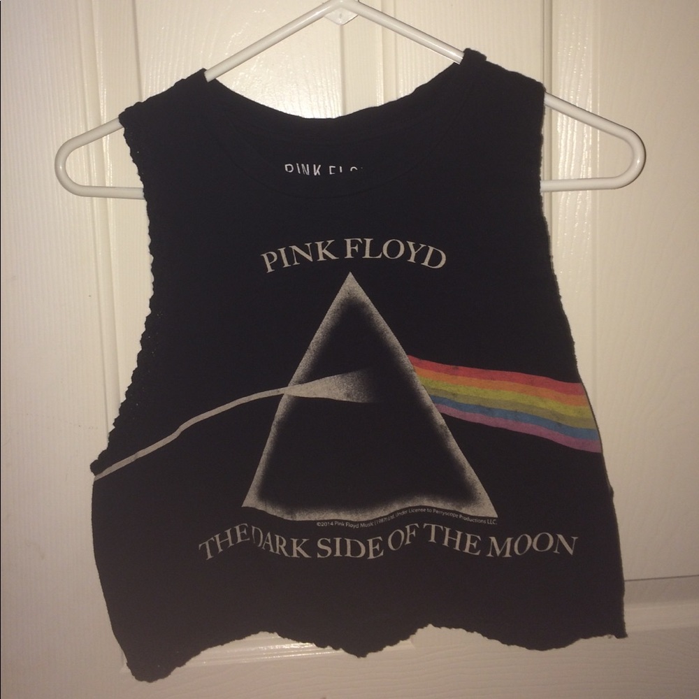 Pink Floyd crop top