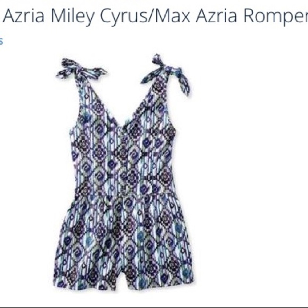 Miley Cyrus Max Azria Romper