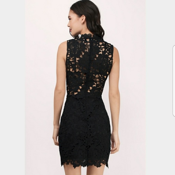 Tobi Sweet Fantasy Lace Bodycon Dress Large - Picture 3 of 5