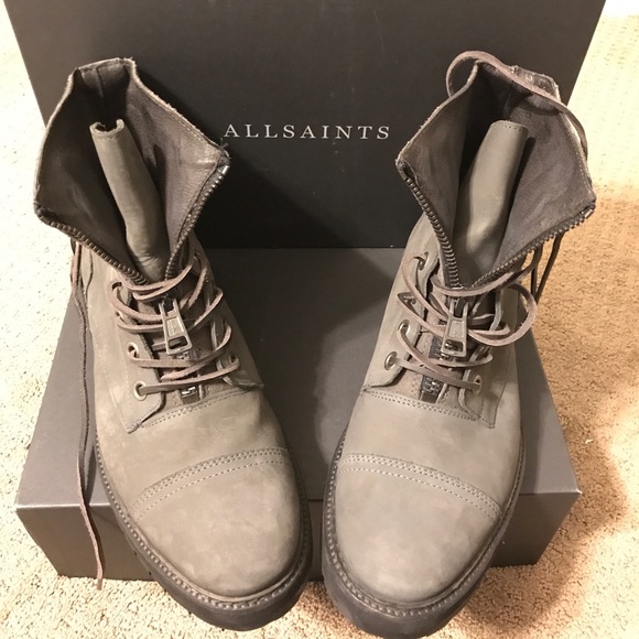 All Saints Other - ALLSAINTS  TREMOR BOOTS. Steel Grey