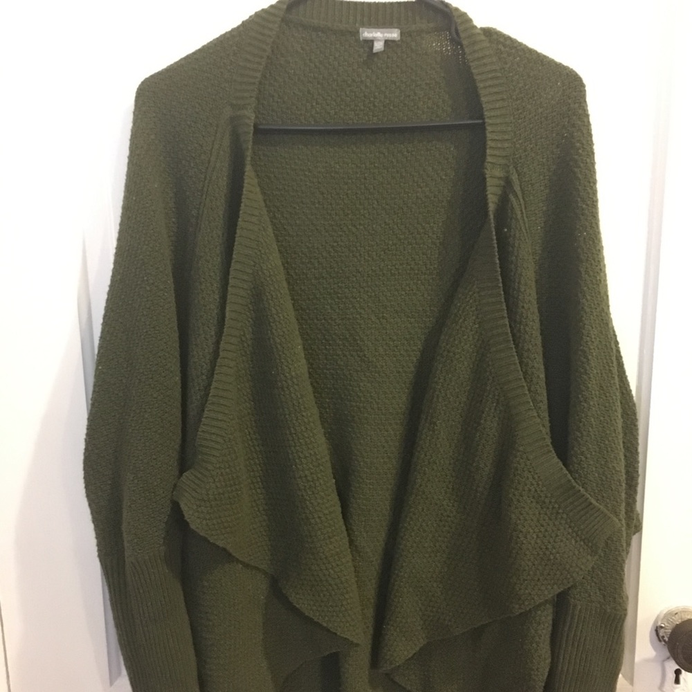 Army Green Cardigan