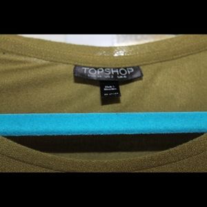 Army Green Scallop Tee