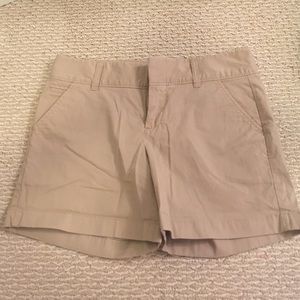 Caslon khaki shorts