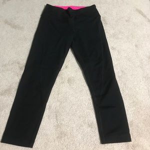 Black workout leggings