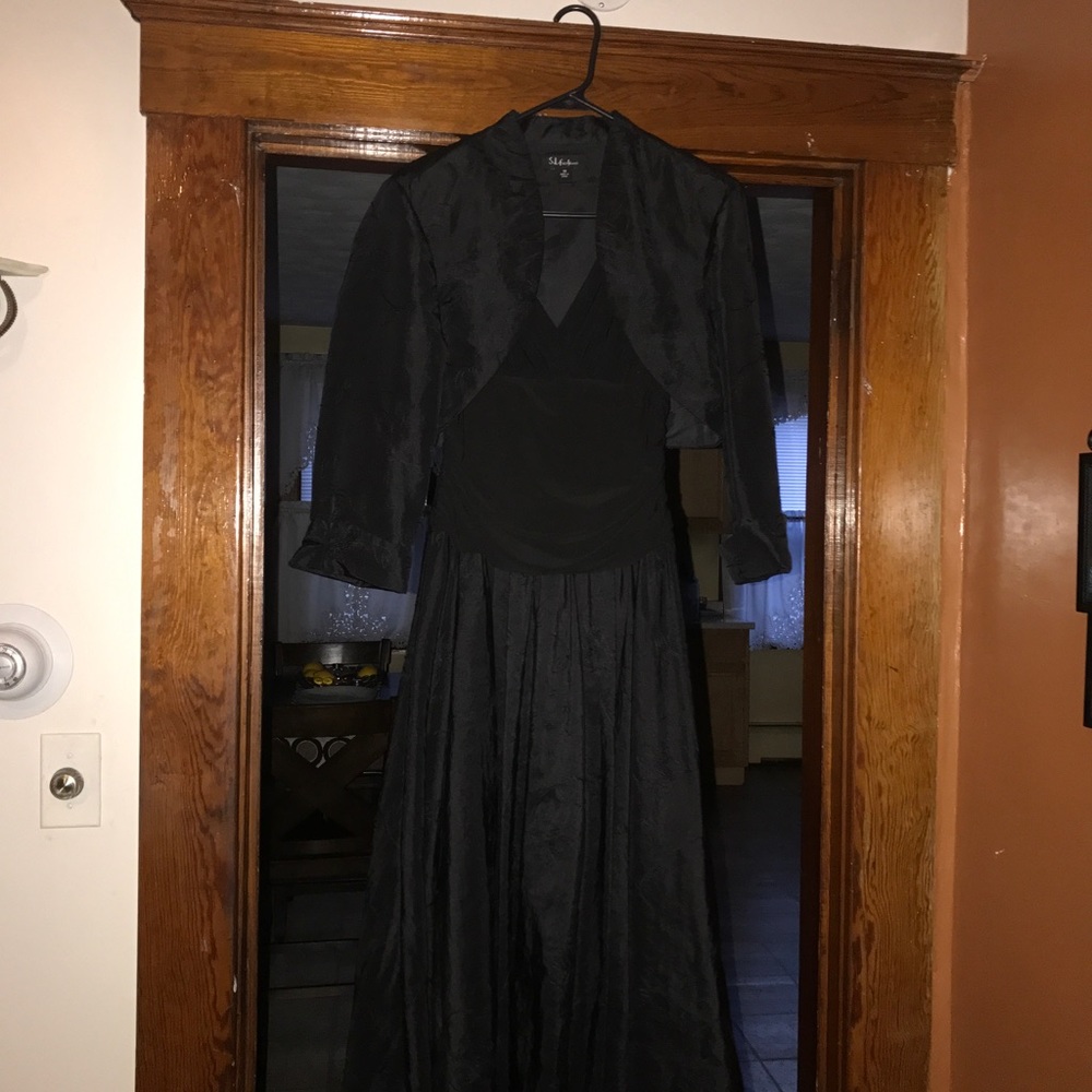 Two Piece Black Dress