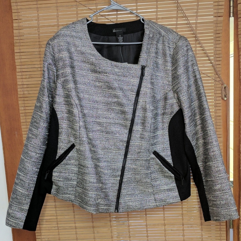 Lane Bryant Asymmetrical Coat Size 28