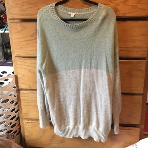 Gap colorblock sweater size large