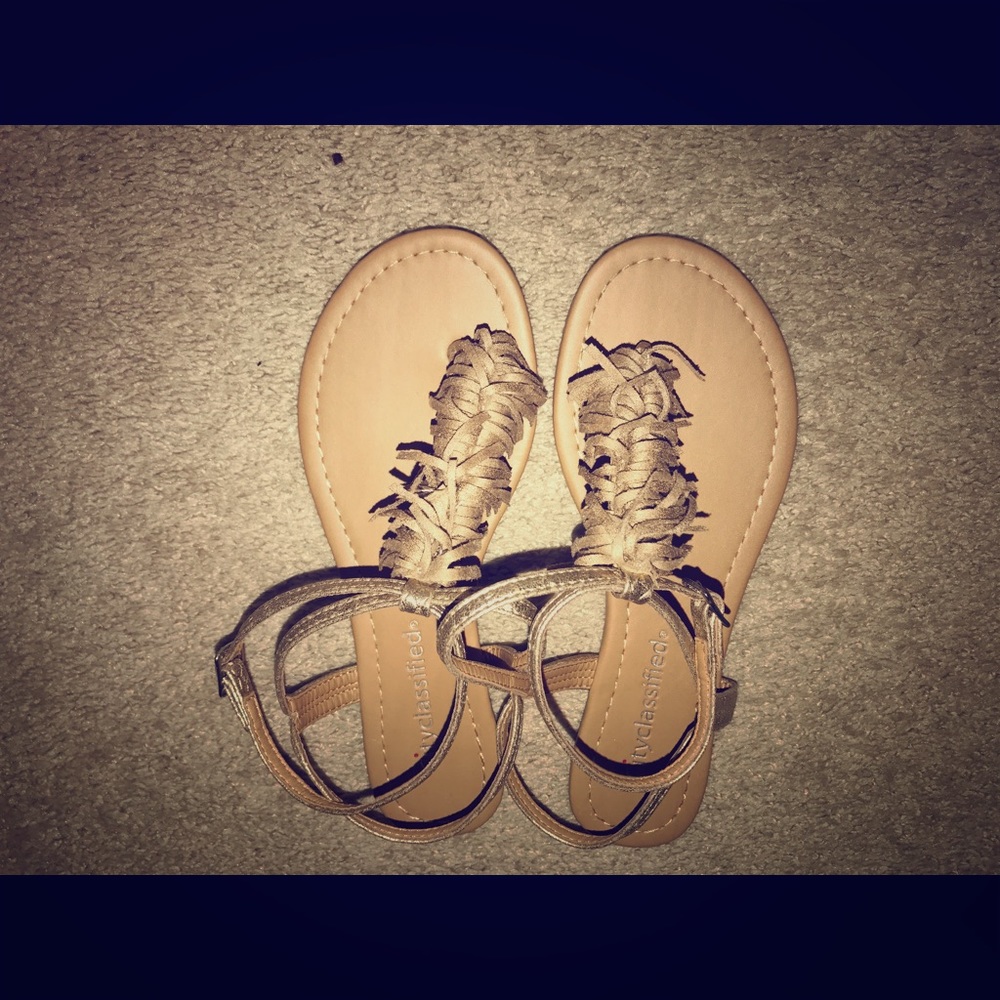 Fringe Sandals