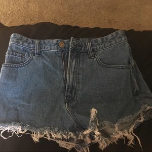 Urban outfitters super high rise shorts