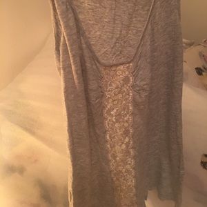 EXPRESS tank top embroidered