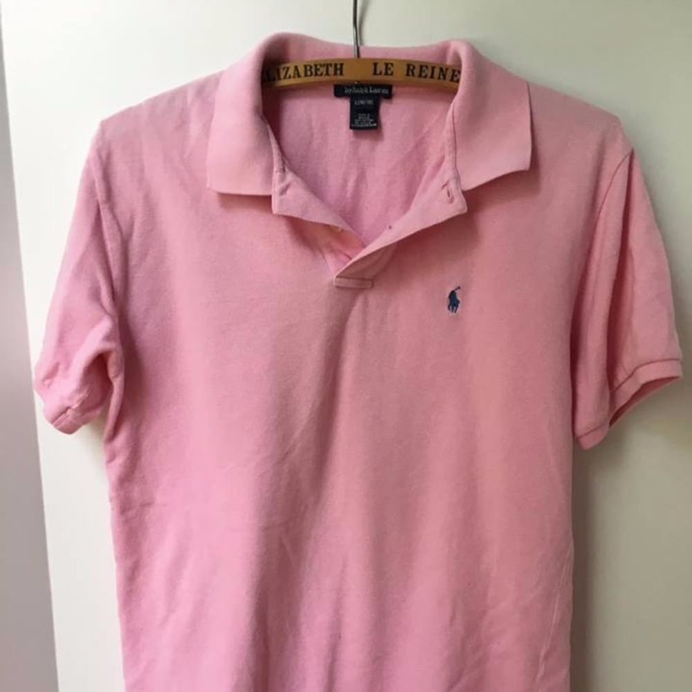 Polo by Ralph Lauren Pink Logo Shirt Boys/Mens