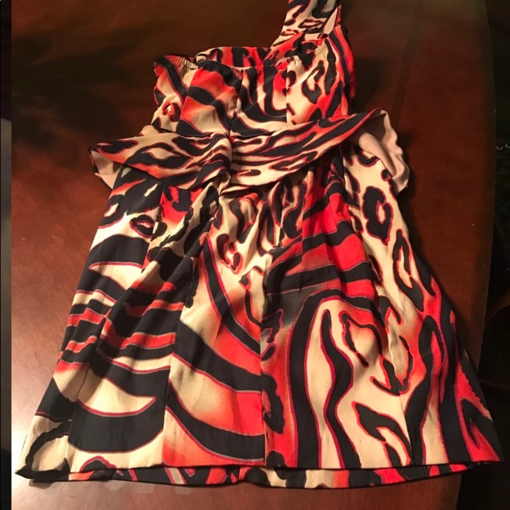 Leopard print dress