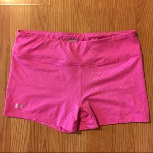 Under Armour Pink Shorts Size Medium