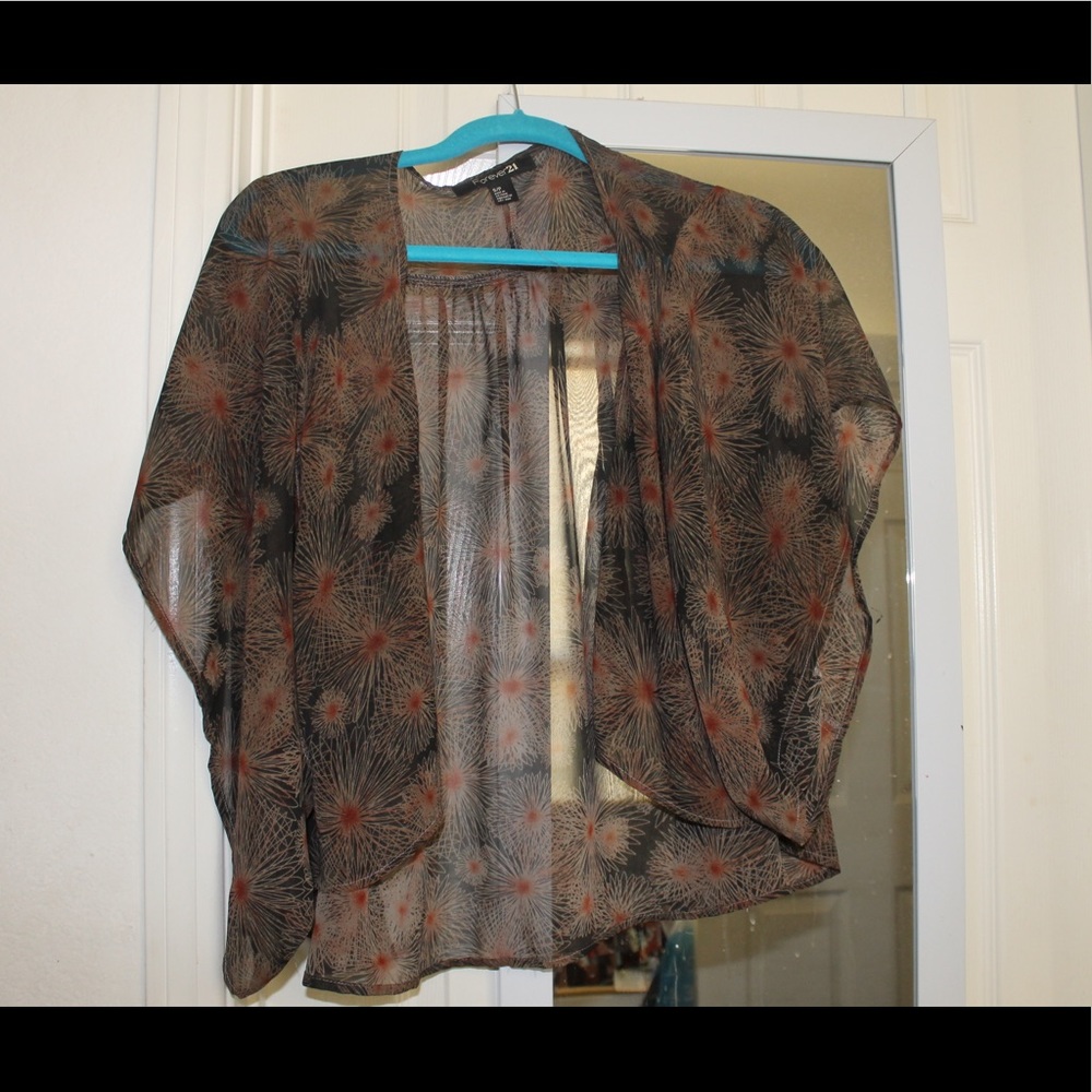 Print Flowy Wrap (Forever 21)