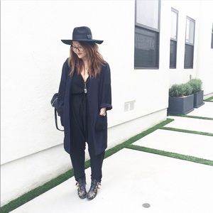 Black jumpsuit
