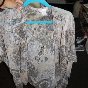 Print Flowy Wrap (Nordstrom)