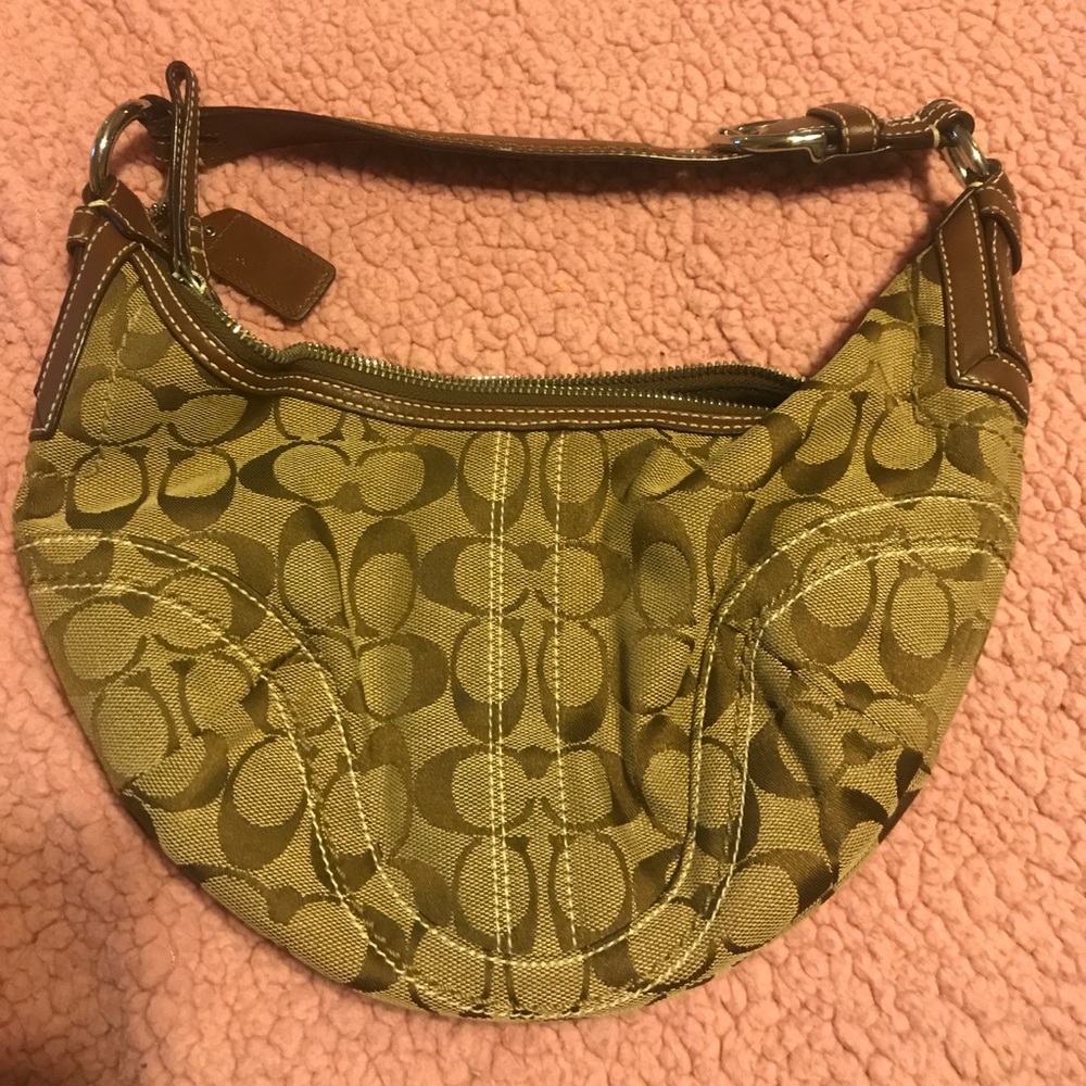 Small authentic Coach Hobo