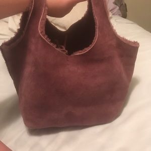 Mui Mui 100% sheep fur handbag