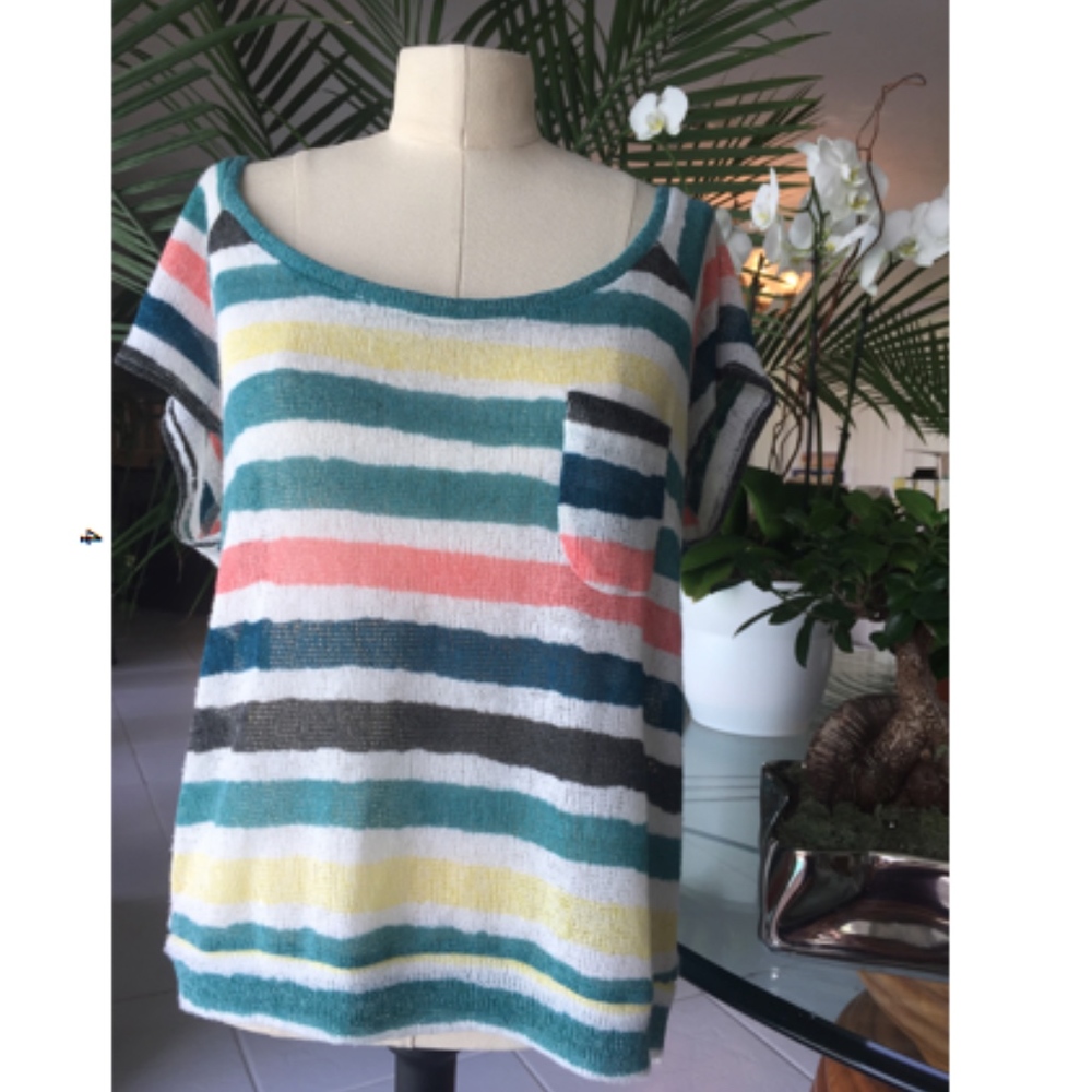 Roxy stripy top