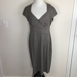 Banana Republic Houndstooth Dress
