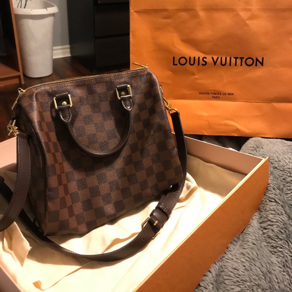LOUIS VUITTON SPEEDY 25 WITH STRAP